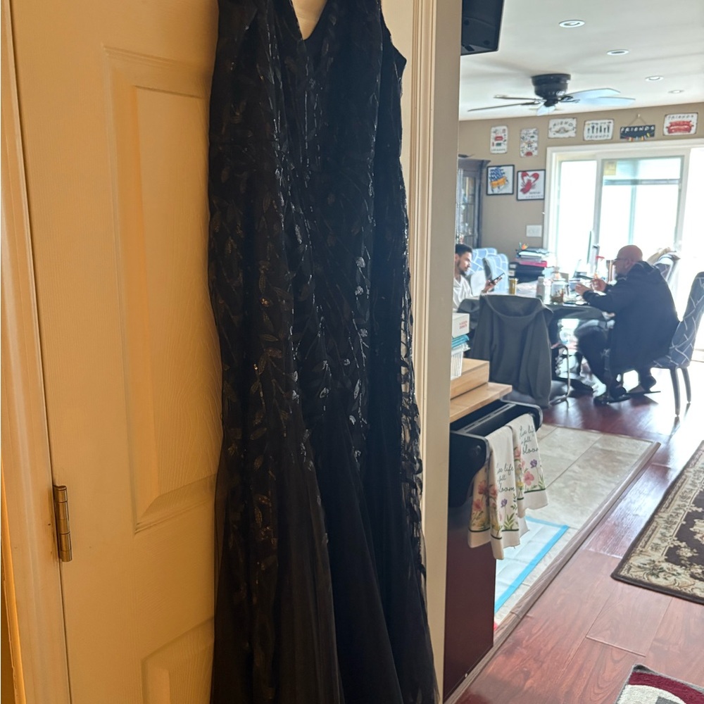 Ever Pretty Black Lace Dress Size 22